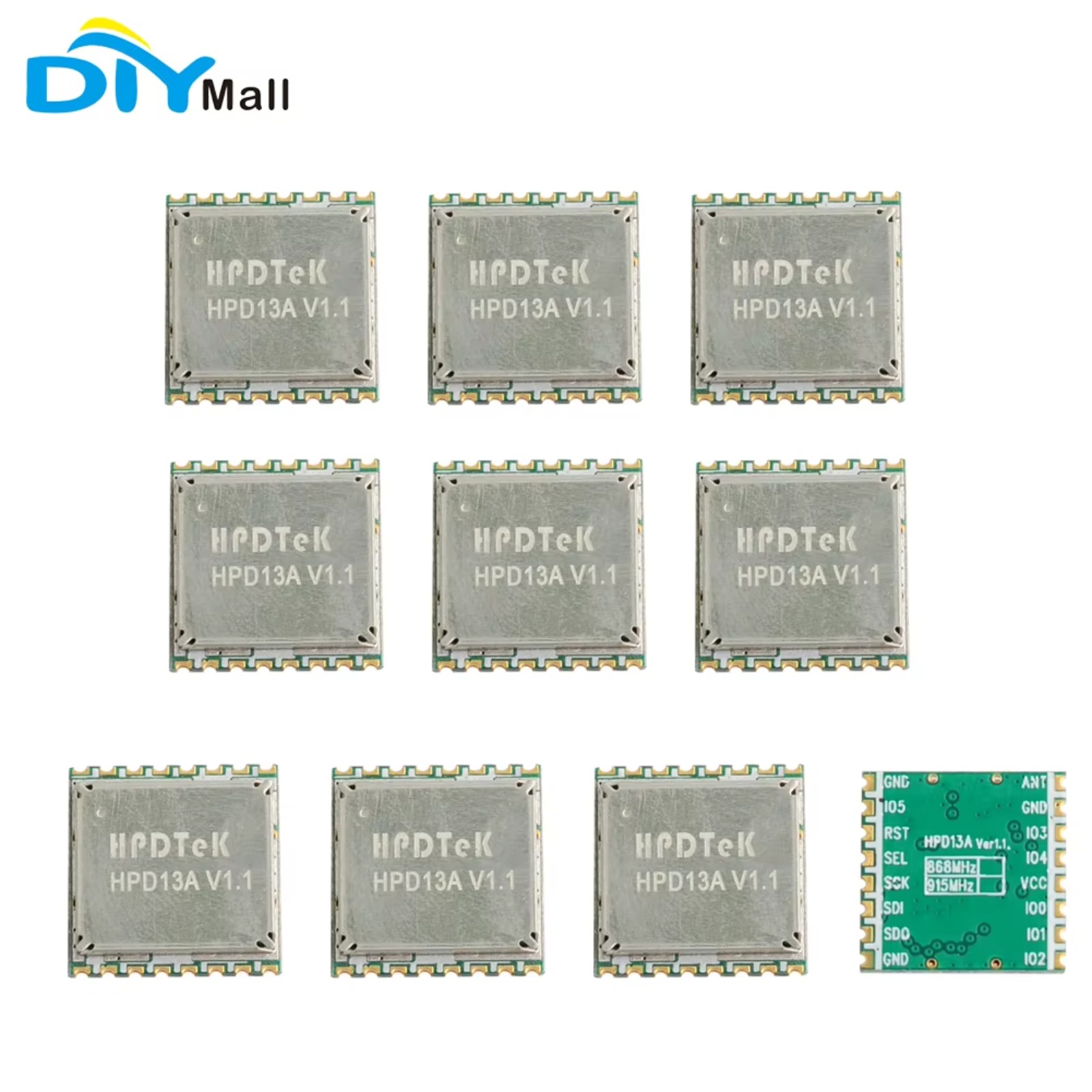 Lora Rfm95 - 10 قطع من وحدة إرسال واستقبال