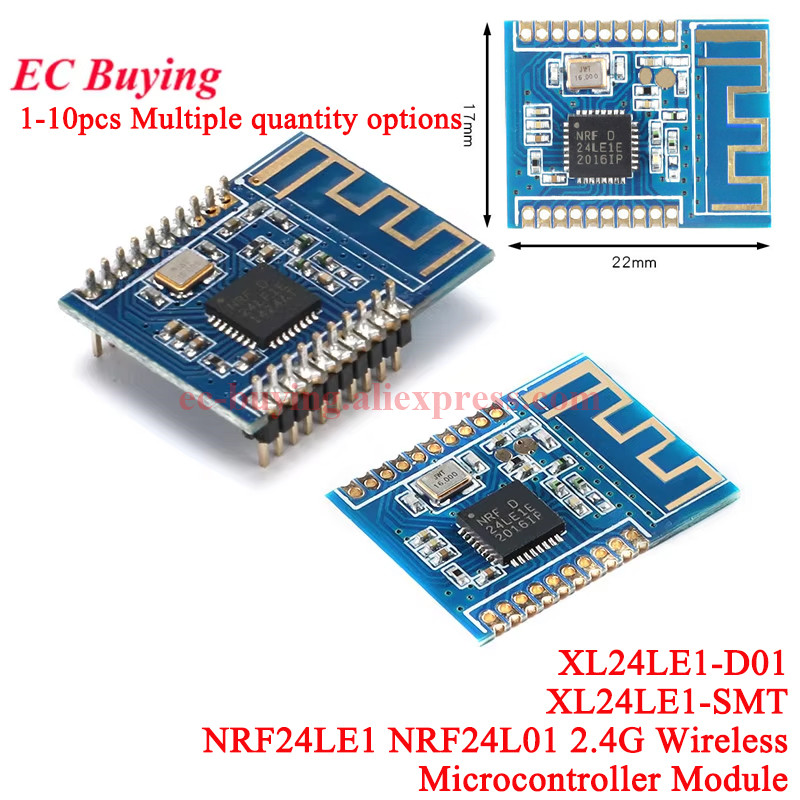 Nrf24L01 - 1-10 قطعة NRF24LE1 WiFi وحدة الاتصالات