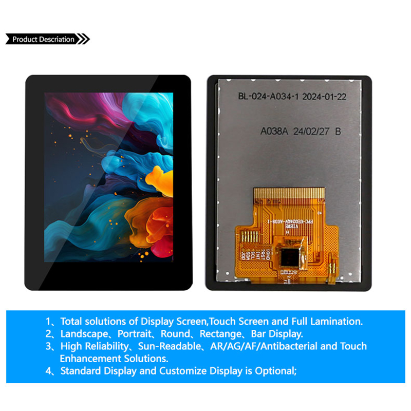 Tft Display 2.4 - 2.4 بوصة 240X320 IPS MCU SPI