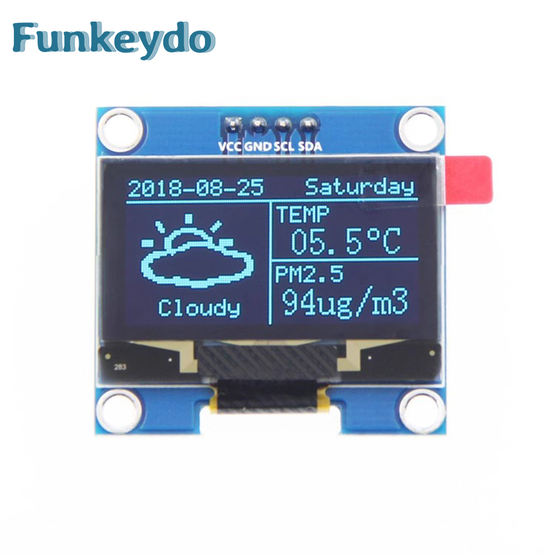 Ssd1306 - وحدة شاشة OLED مقاس 1.3 بوصة،