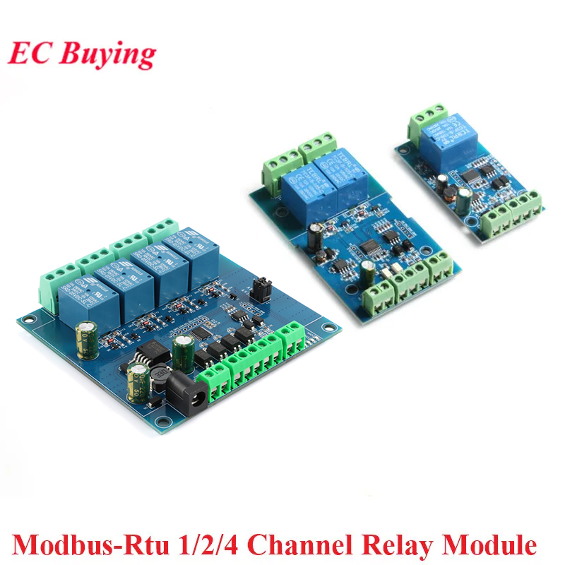 Relay Module 1 Channel - Modbus RTU وحدة التتابع 1 2