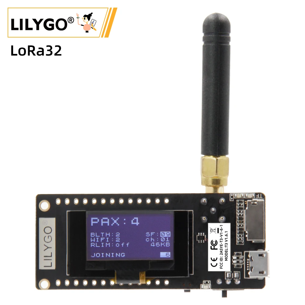 Oled Display 0.96 - ليليجو ® TTGO LoRa32 V2.1_1.6 الإصدار