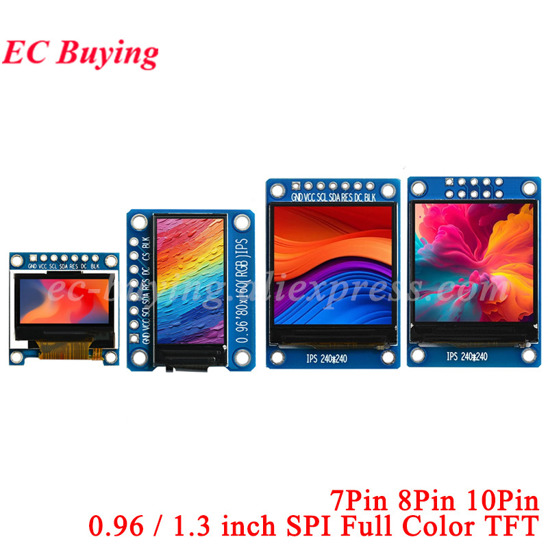 Oled Display 0.96 - 0.96 1.3 بوصة IPS TFT عرض