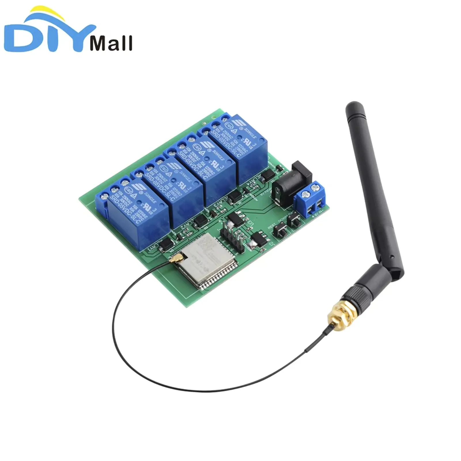 Relay Module 4 Channel - وحدة ريلاي لاسلكية ESP32 بـ 4