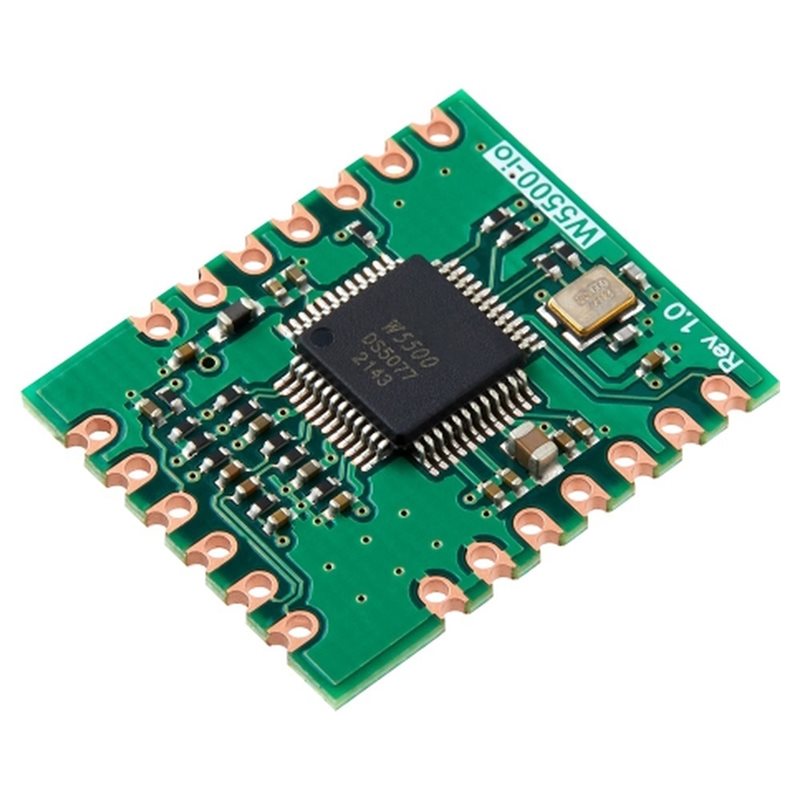 Ethernet W5500 - وحدة إيثرنت AB42-W5500-Io بواجهة SPI وتصميم