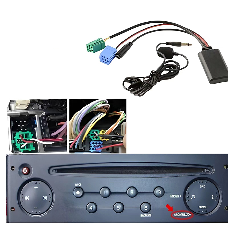 Microphone Module - وحدة بلوتوث 5.0 للسيارة مع كابل