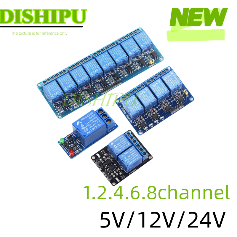 Relay Module 1 Channel - تيار مستمر 5 فولت 12 فولت