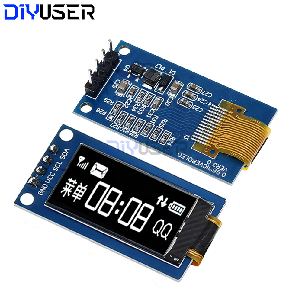 Oled Display 0.96 - شاشة OLED مقاس 0.96 بوصة بدقة