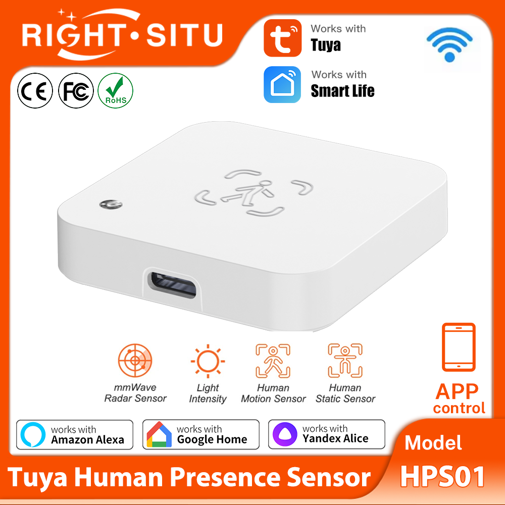 Pir Motion Sensor - Tuya WiFi MmWave كاشف الرادار مستشعر