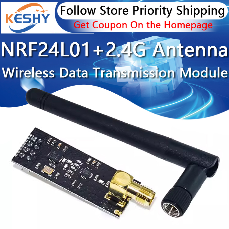Nrf24L01 - NRF24L01 + 2.4G وحدة نقل البيانات