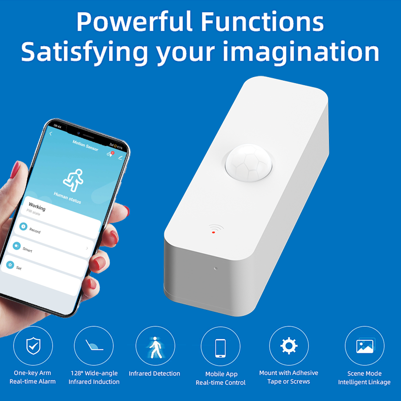 Tuya WiFi Zigbee PIR محس حركة  - مراجعة Pir Motion Sensor وسعره
