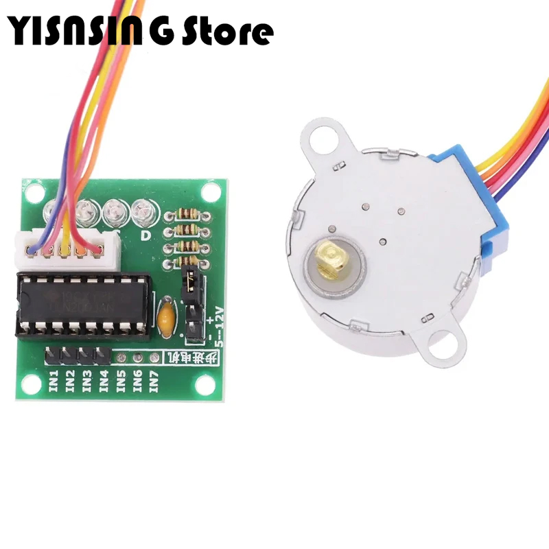 5 فولت 4-Phase 28BYJ-48 تيار م - مراجعة Stepper Motor 28Byj وسعره