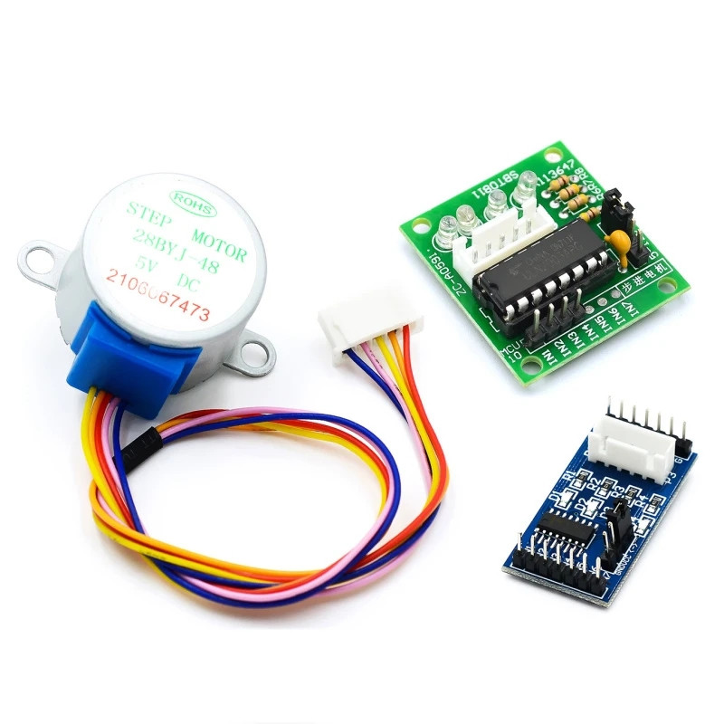 وحدة لوحة تحكم محرك متدرج ULN2 - مراجعة Stepper Motor 28Byj وسعره