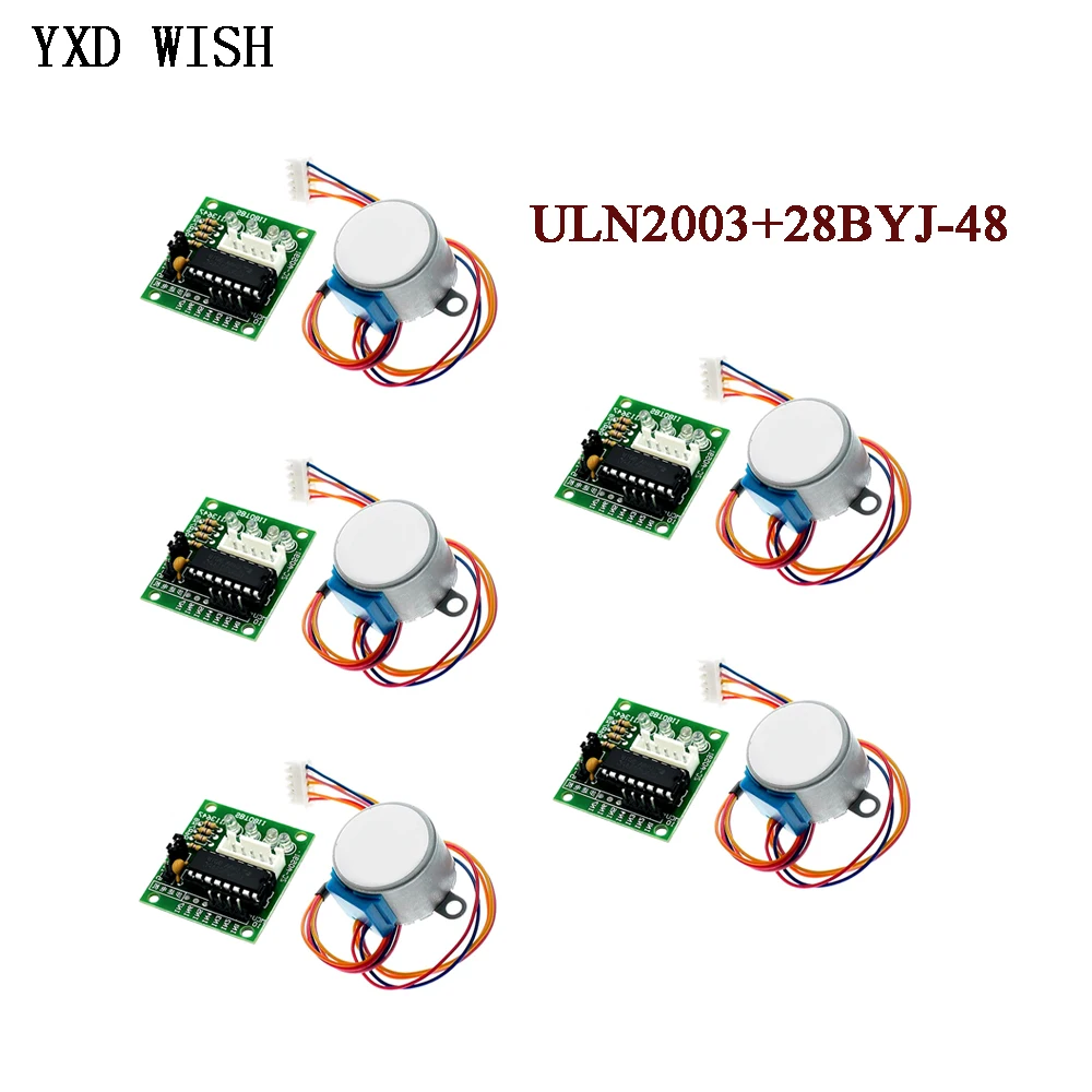 محرك متدرج تروس التخفيض ، 4 مر - مراجعة Stepper Motor 28Byj وسعره