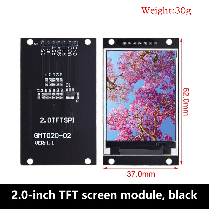 شاشة LCD TFT من نوع SPI بحجم 1 - مراجعة Tft Display 2.4 وسعره