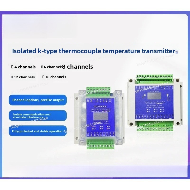 جهاز إرسال بيانات درجة الحرارة - مراجعة Thermocouple Module K Type وسعره