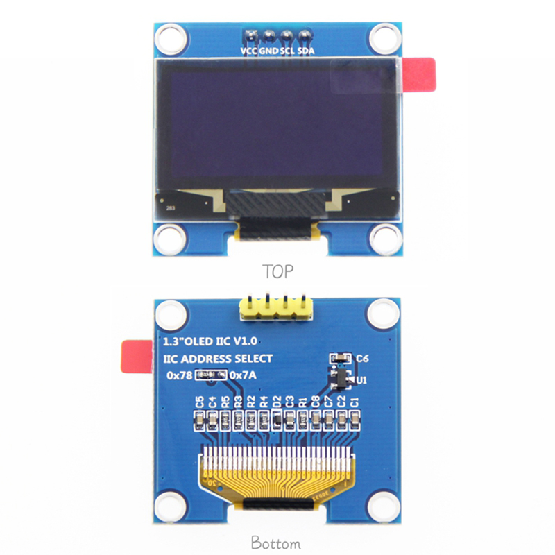 وحدة شاشة OLED مقاس 1.3 بوصة،  - مراجعة Ssd1306 وسعره