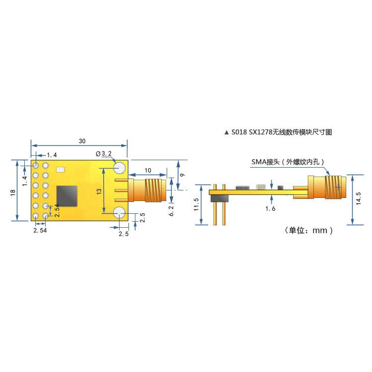 SX1278 وحدة لاسلكية 433 ميجا ه - مراجعة Lora Sx1278 وسعره