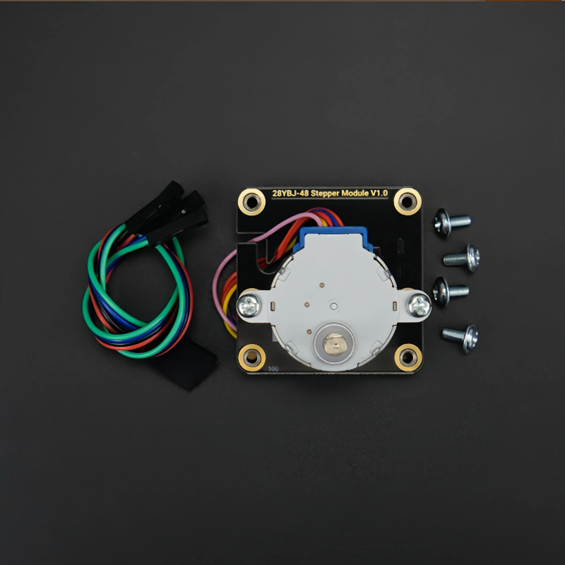 وحدة تحكم مدمجة لمحرك خطوي 28B - مراجعة Stepper Motor 28Byj وسعره