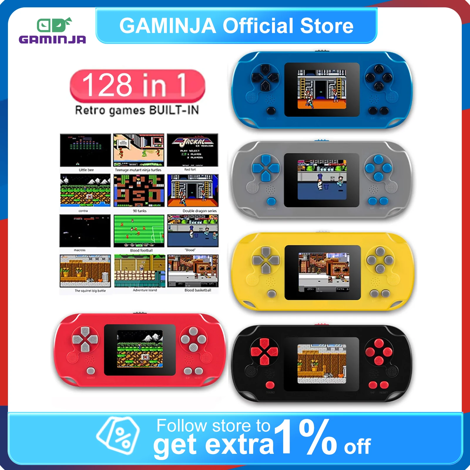 جهاز ألعاب فيديو محمول كلاسيكي - مراجعة Tft Display 2.4 وسعره