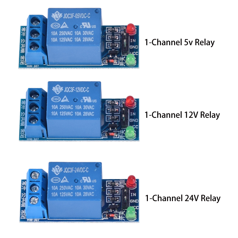 وحدة ريلاي بـ 1 أو 2 أو 4 أو 6 - مراجعة Relay Module 1 Channel وسعره