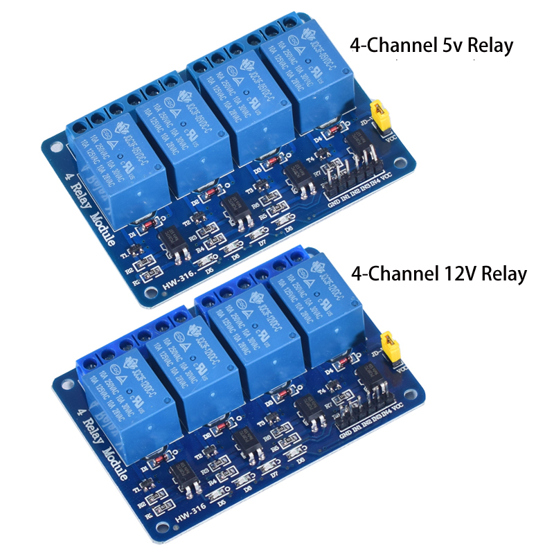 وحدة ريلاي بـ 1 أو 2 أو 4 أو 6 - مراجعة Relay Module 1 Channel وسعره
