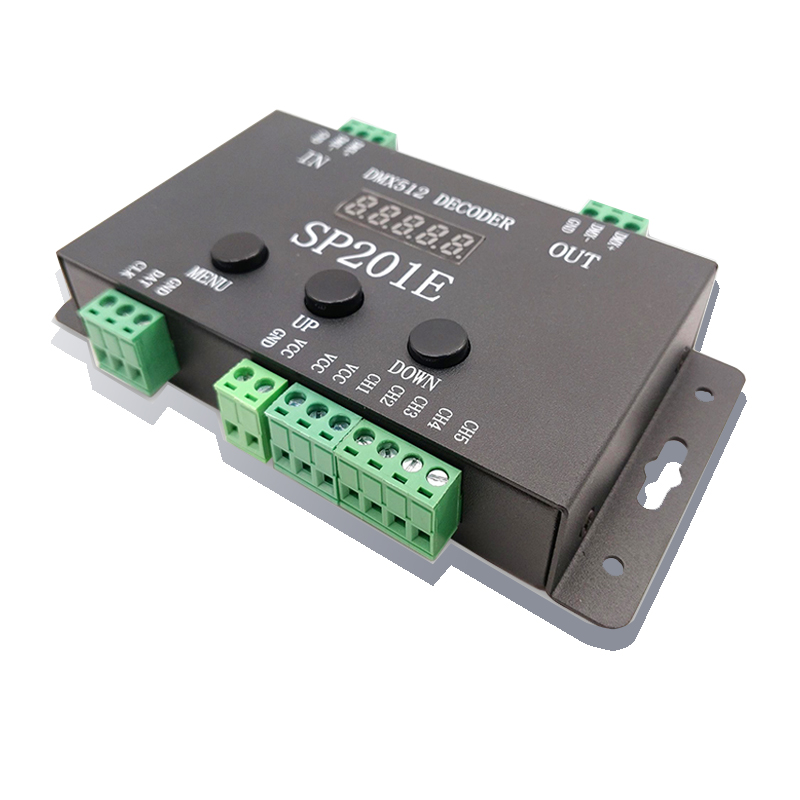 SP201E DMX512 DC5-24V فك بكسل  - مراجعة Ws2812B وسعره