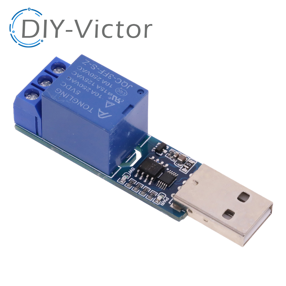 مفتاح تحكم بمنفذ تسلسلي USB ،  - مراجعة Relay Module 1 Channel وسعره