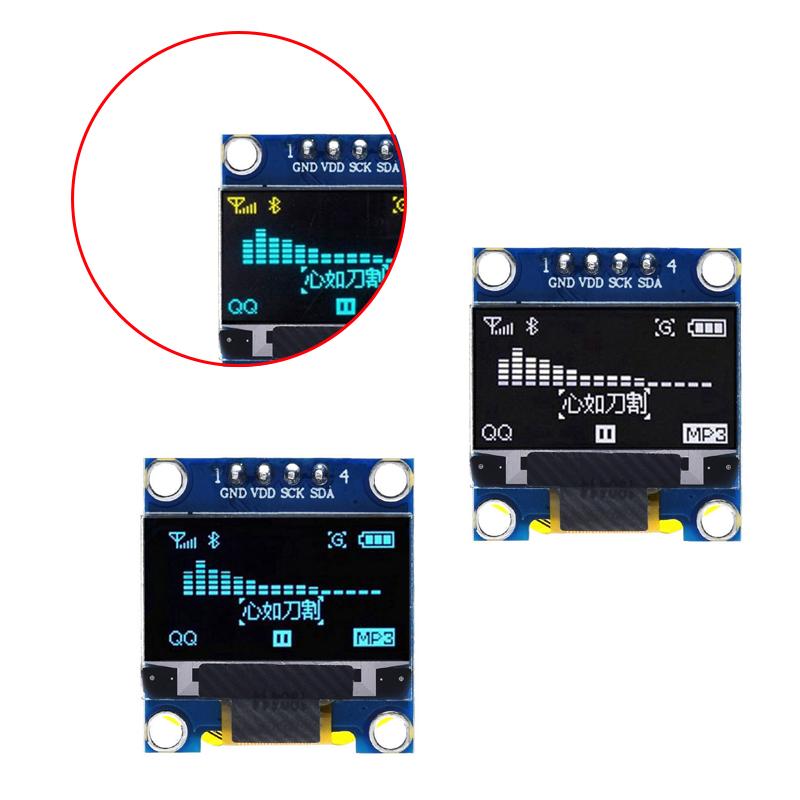 شاشة OLED بحجم 0.96 بوصة ودقة  - مراجعة Ssd1306 وسعره