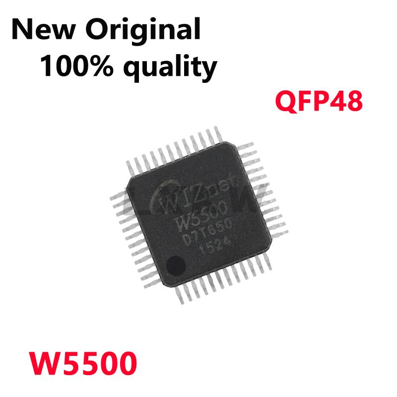 1 ~ 5/قطعة رقاقة أجهزة إيثرنت  - مراجعة Ethernet W5500 وسعره