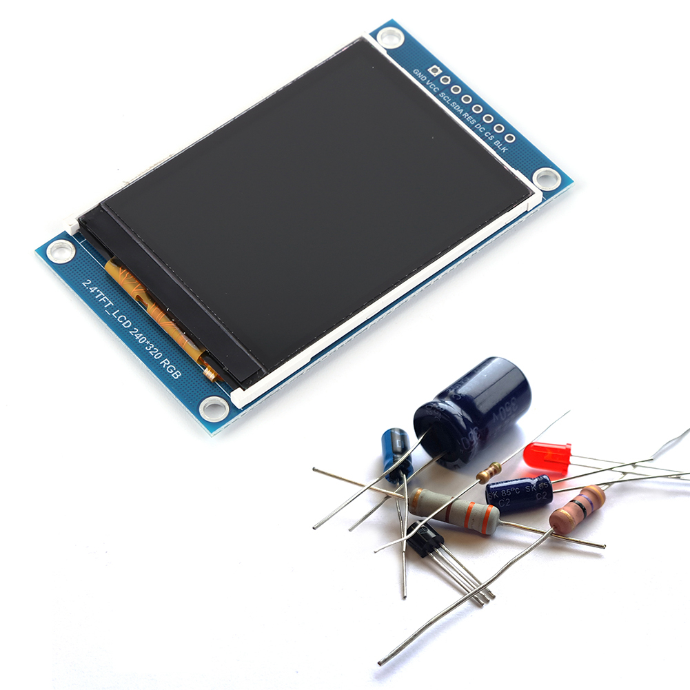 وحدة شاشة LCD ملونة مقاس 2.4 ب - مراجعة Tft Display 2.4 وسعره