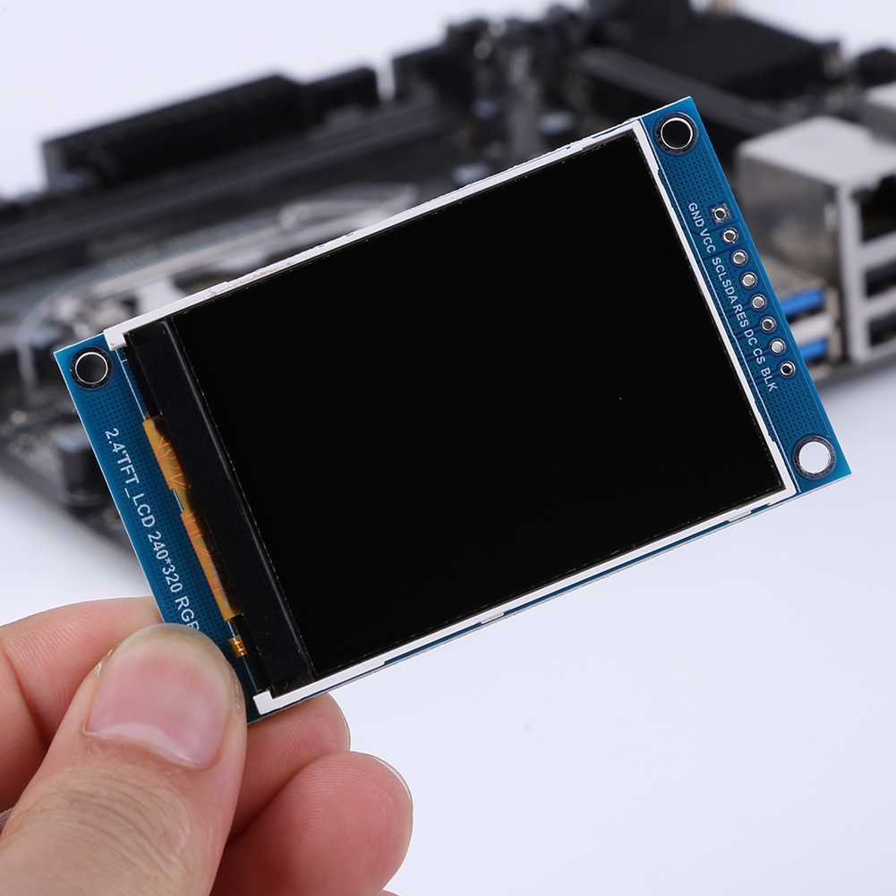 وحدة شاشة LCD ملونة مقاس 2.4 ب - مراجعة Tft Display 2.4 وسعره
