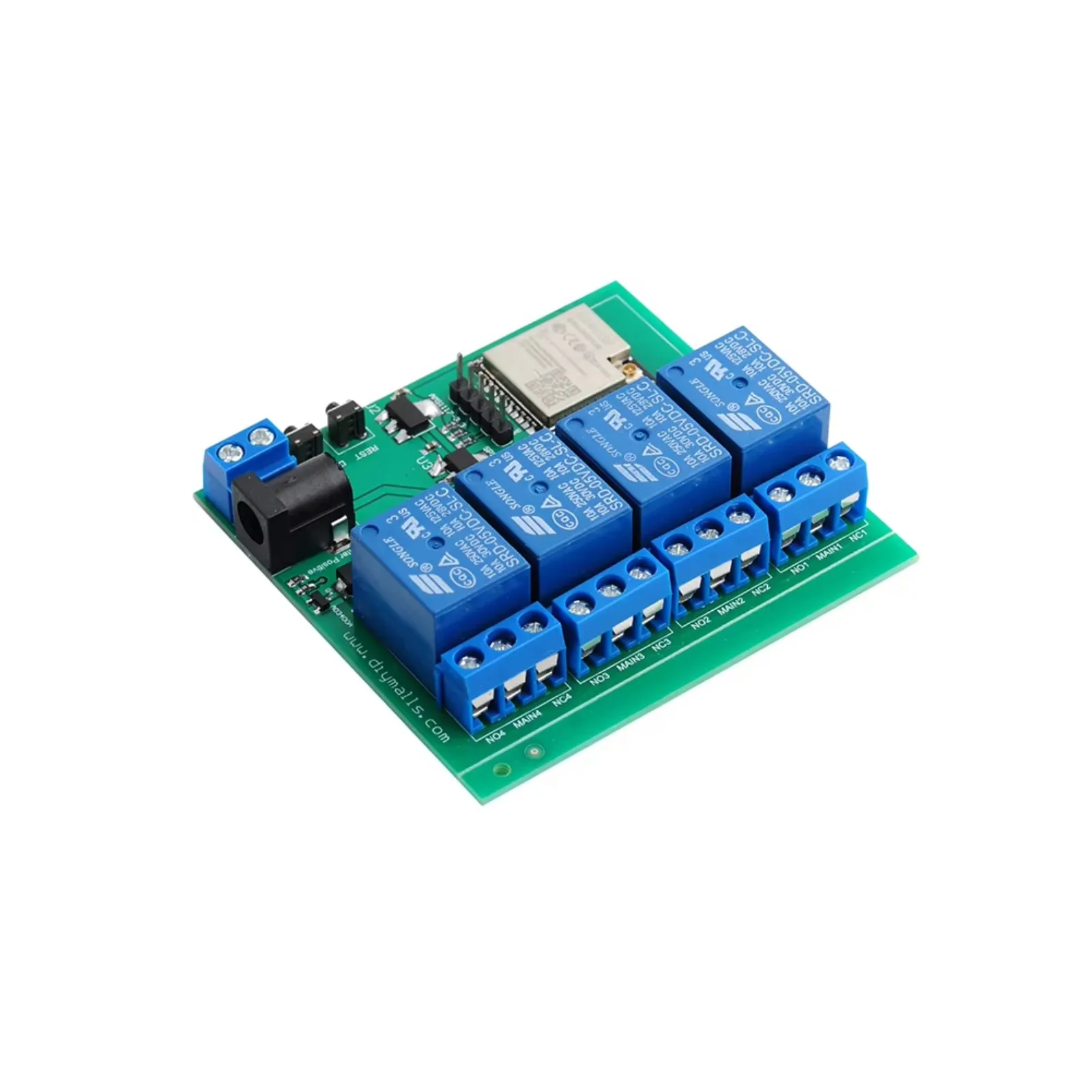 وحدة ريلاي لاسلكية ESP32 بـ 4  - مراجعة Relay Module 4 Channel وسعره