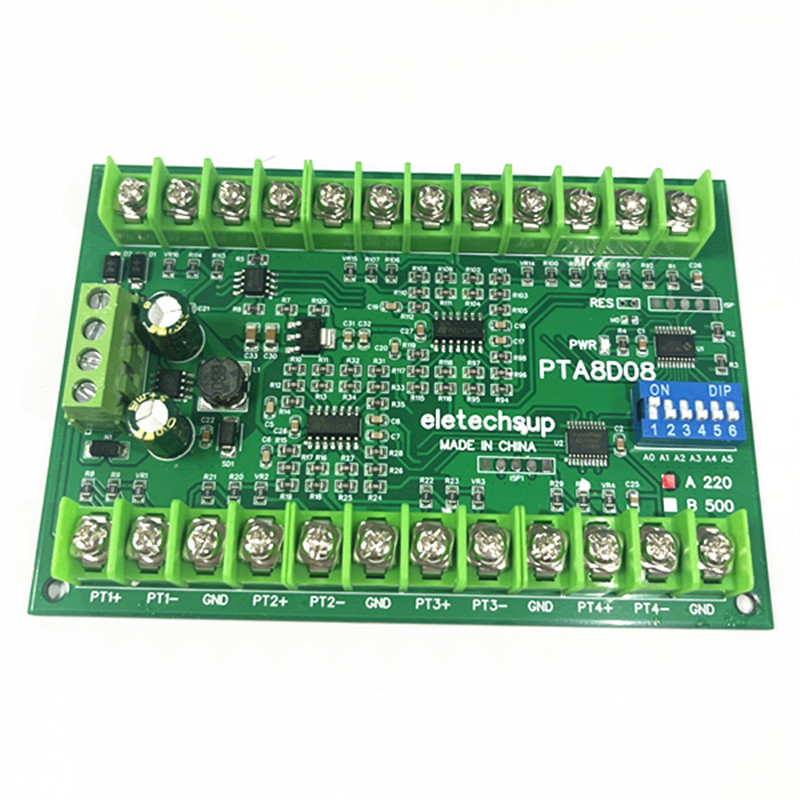 PTA8D08 8AI RS485 المدخلات الت - مراجعة Ds18B20 وسعره