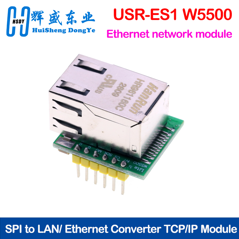 وحدة شبكة إيثرنت USR-ES1 W5500 - مراجعة Ethernet W5500 وسعره
