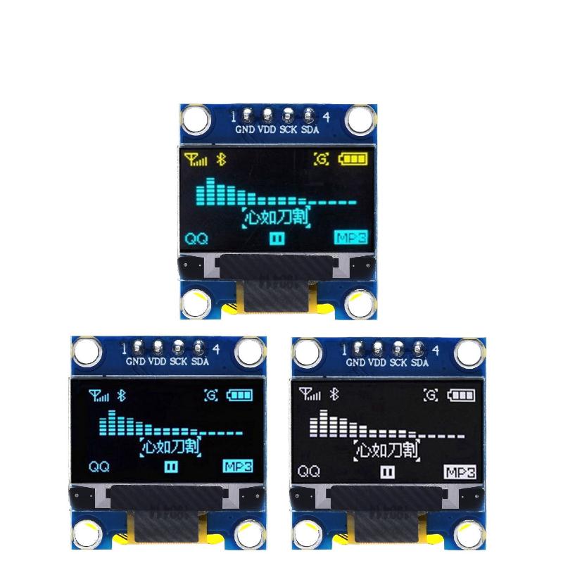 شاشة OLED مقاس 0.96 بوصة بدقة  - مراجعة Ssd1306 وسعره