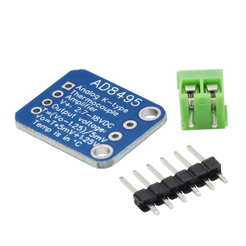 وحدة مكبر للصوت AD8495 عالية ا - مراجعة Thermocouple Module K Type وسعره
