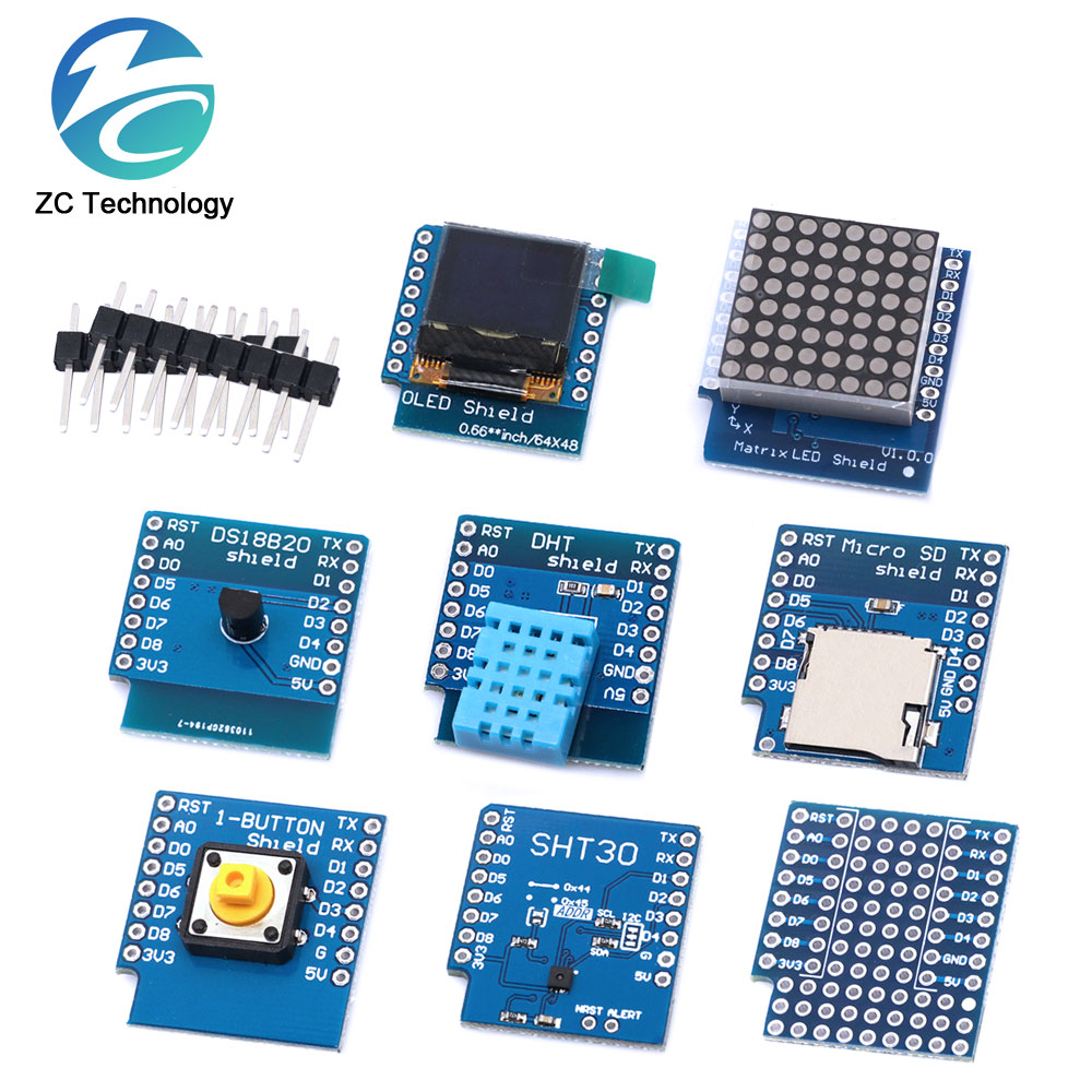 D1 البسيطة ESP8266 ESP-12F CH3 - مراجعة Dht22 وسعره