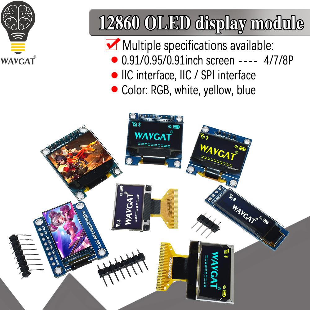 وحدة عرض OLED LCD LED TFT بألو - مراجعة Oled Display 0.96 وسعره