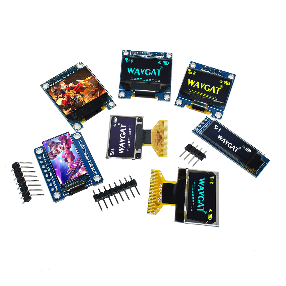 وحدة عرض OLED LCD LED TFT بألو - مراجعة Oled Display 0.96 وسعره