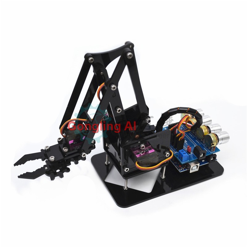 ذراع روبوت ميكانيكي STEM بـ 4  - مراجعة Servo Sg90 وسعره