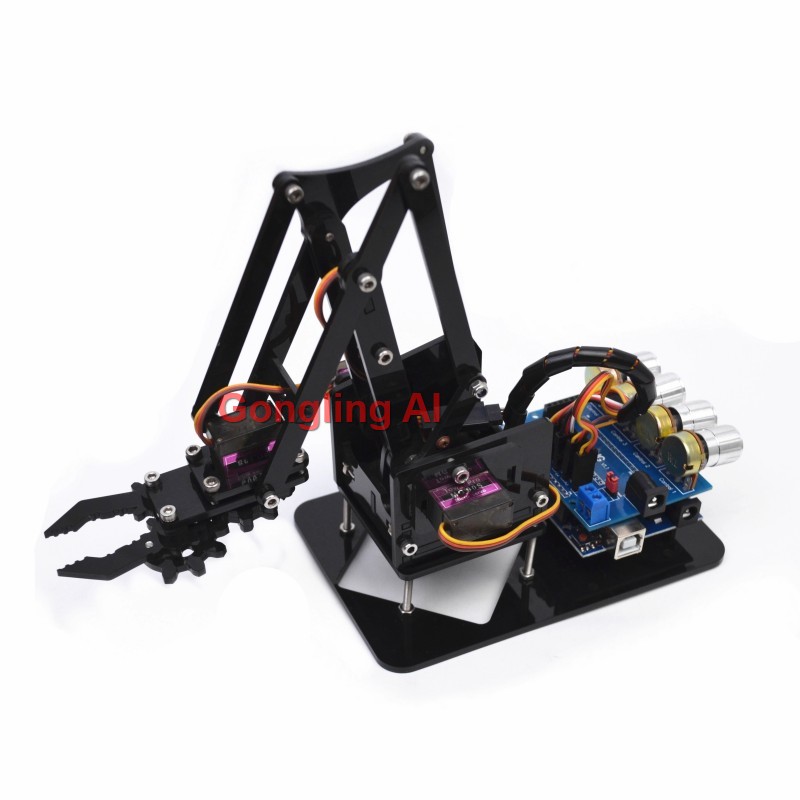ذراع روبوت ميكانيكي STEM بـ 4  - مراجعة Servo Sg90 وسعره