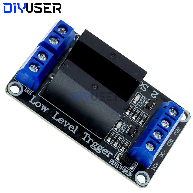 وحدة ريلاي الحالة الصلبة DIYUS - مراجعة Relay Module 1 Channel وسعره