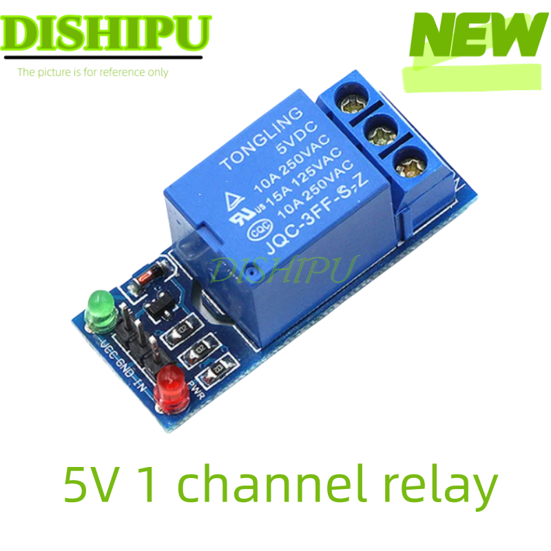 تيار مستمر 5 فولت 12 فولت 24 ف - مراجعة Relay Module 1 Channel وسعره
