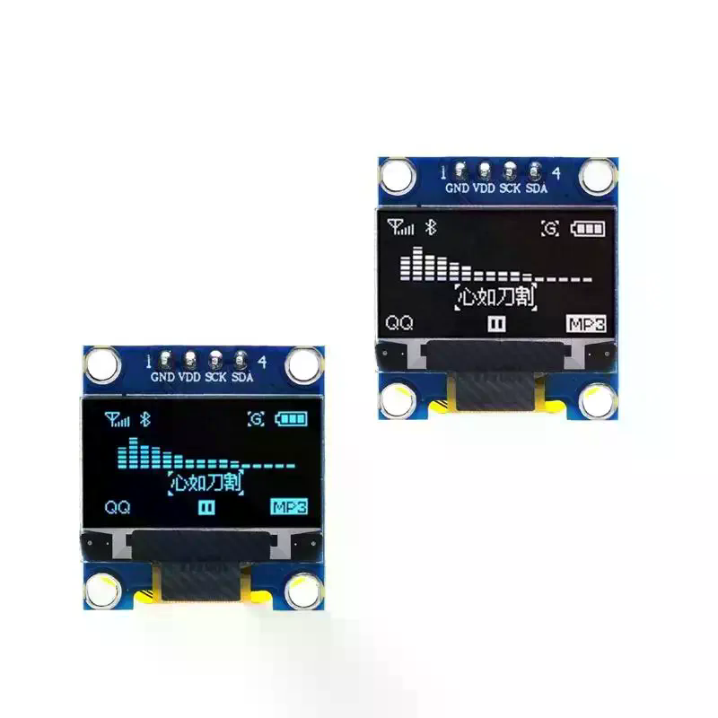 شاشة OLED من نوع SSD1306 مقاس  - مراجعة Ssd1306 وسعره