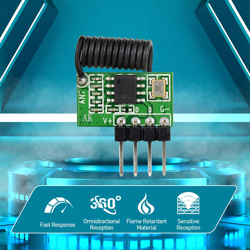 وحدة استقبال RF سوبرهيتودرين 3 - مراجعة Ir Remote Module وسعره
