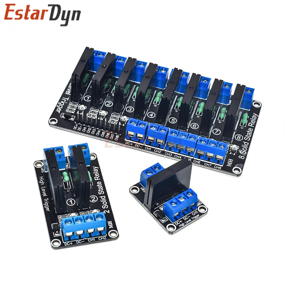 وحدة ريلاي الحالة الصلبة SSR G - مراجعة Relay Module 1 Channel وسعره