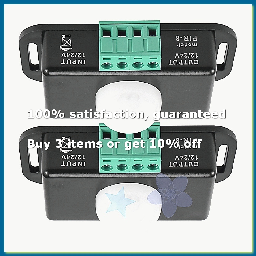 ● مفتاح مستشعر الحركة، 12 فولت - مراجعة Pir Motion Sensor وسعره