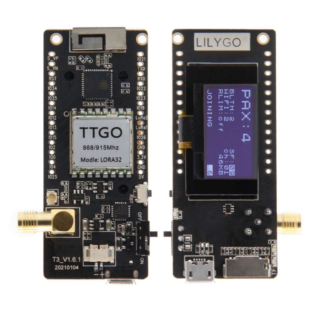 وحدة TTGO T3 LoRa32 V1.6.1 ESP - مراجعة Lora Sx1278 وسعره
