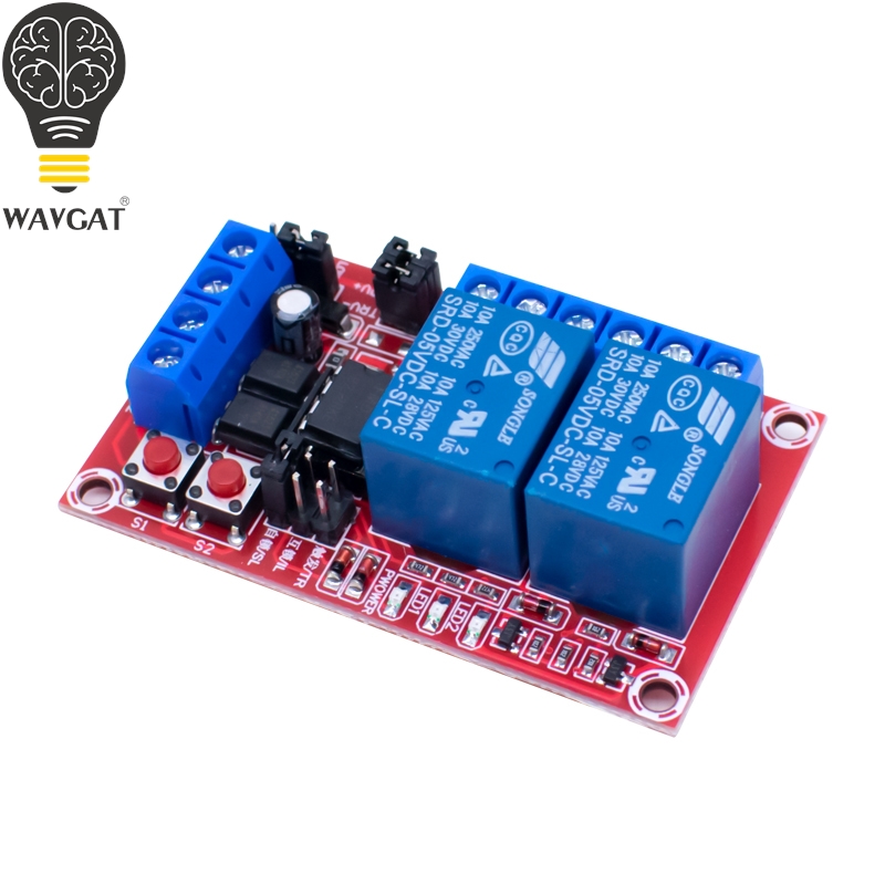 مفتاح ثنائي الاتجاه WAVGAT ذات - مراجعة Relay Module 1 Channel وسعره